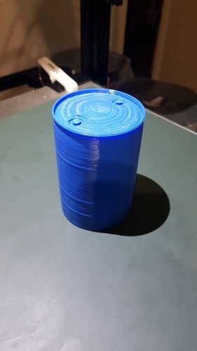 200L Plastic Barrel  3D Print 243114