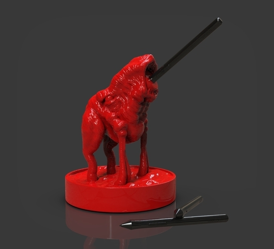 Creature from the Sands Pen Holder 3D Print 243189
