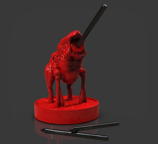Creature from the Sands Pen Holder 3D Print 243190