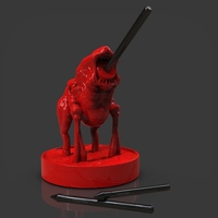 Creature from the Sands Pen Holder - Thumbnail 2
