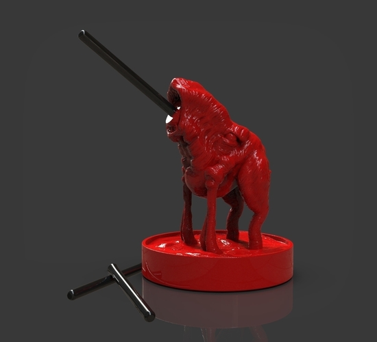 Creature from the Sands Pen Holder 3D Print 243192