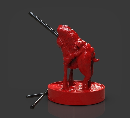 Creature from the Sands Pen Holder 3D Print 243193