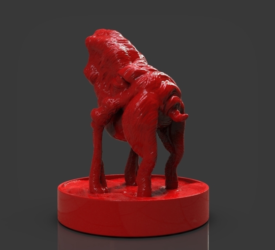 Creature from the Sands Pen Holder 3D Print 243200