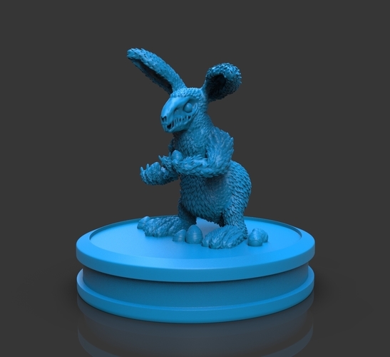 Wendigo Eastern Rabbit Monster 3D Print 243231
