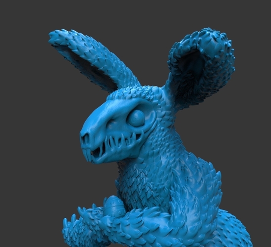 Wendigo Eastern Rabbit Monster 3D Print 243238