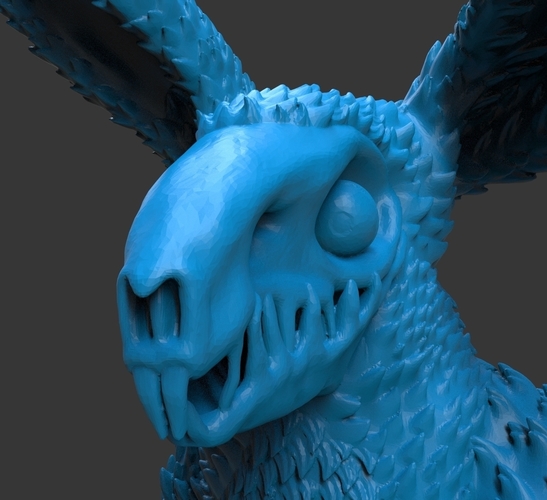 Wendigo Eastern Rabbit Monster 3D Print 243239