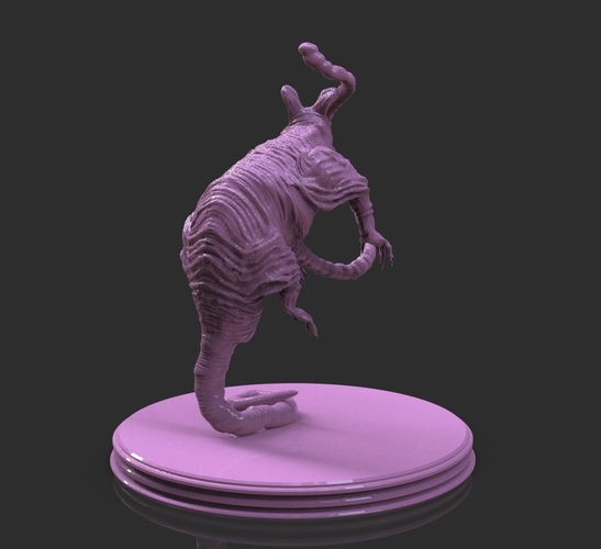 Laboratory Rat Figurine 3D Print 243255
