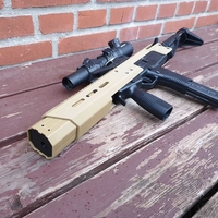 Small MP9  Carbine  3D Printing 243264