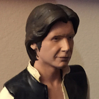 Han Solo Print 3D HQ 30cm 3D print model - Thumbnail 1