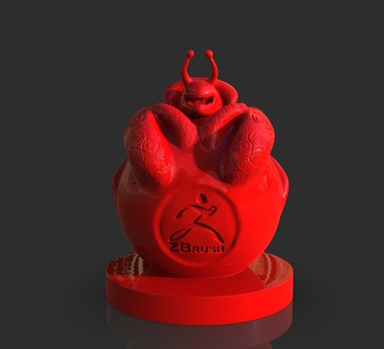 Crab Sphere ZBrush 3D Print 3D Print 243342