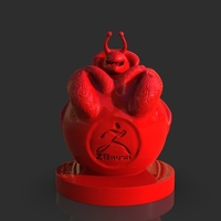 Small Crab Sphere ZBrush 3D Print 3D Printing 243342