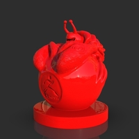 Crab Sphere ZBrush 3D Print - Thumbnail 2