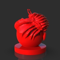 Crab Sphere ZBrush 3D Print - Thumbnail 4