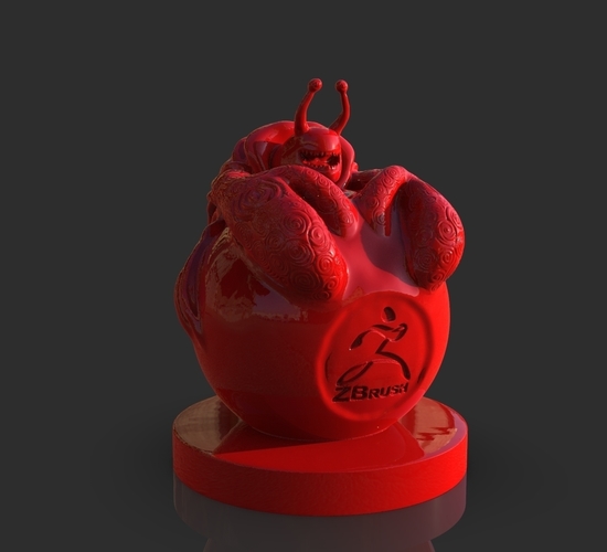 Crab Sphere ZBrush 3D Print 3D Print 243350