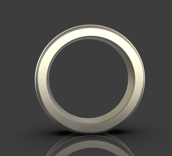 Jewelry Simple Ring 3D Print 243396