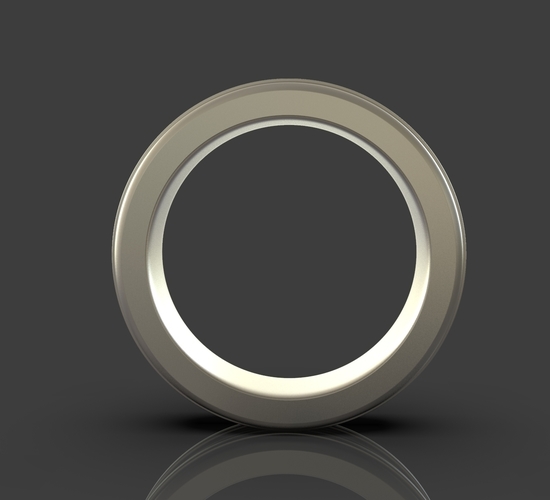 Jewelry Simple Ring 3D Print 243400