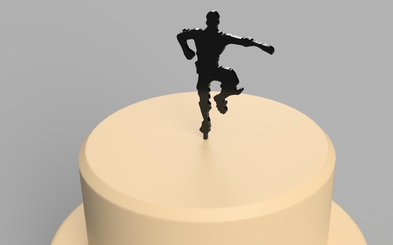 Cake Topper : Fortnite