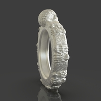 Jewelry Skull Ring - Thumbnail 7