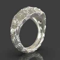 Jewelry Flower Ring - Thumbnail 1