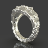 Jewelry Flower Ring - Thumbnail 3