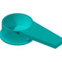 Practical coffee spoon for espresso machine - Thumbnail 2