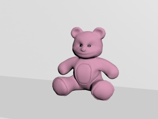 teddy toy 3D Print 243613