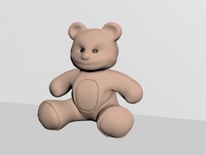 teddy toy 3D Print 243614