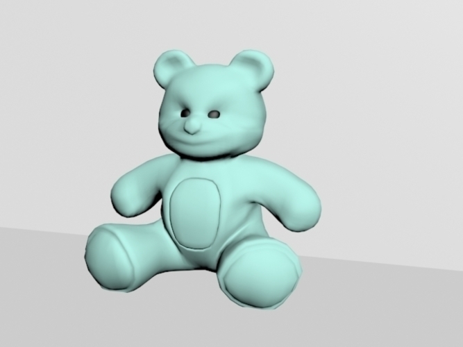 teddy toy 3D Print 243615