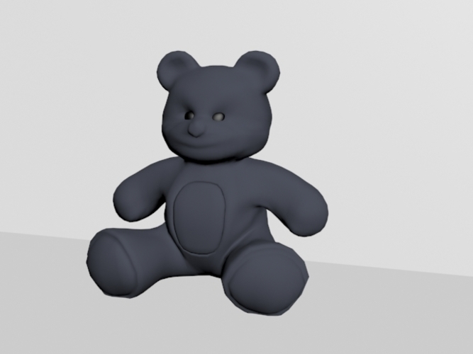 teddy toy 3D Print 243616