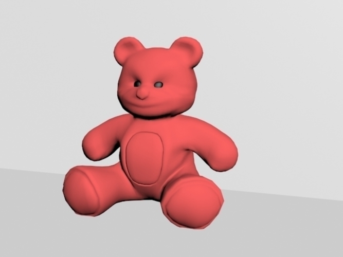 teddy toy 3D Print 243617