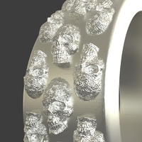 Jewelry Skulls Ring - Thumbnail 8