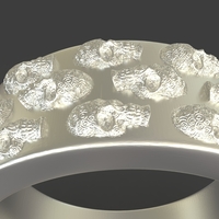 Jewelry Skulls Ring - Thumbnail 9