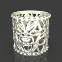 Jewelry Vampire And Wolfman Bracelet - Thumbnail 2