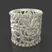 Jewelry Vampire And Wolfman Bracelet - Thumbnail 5