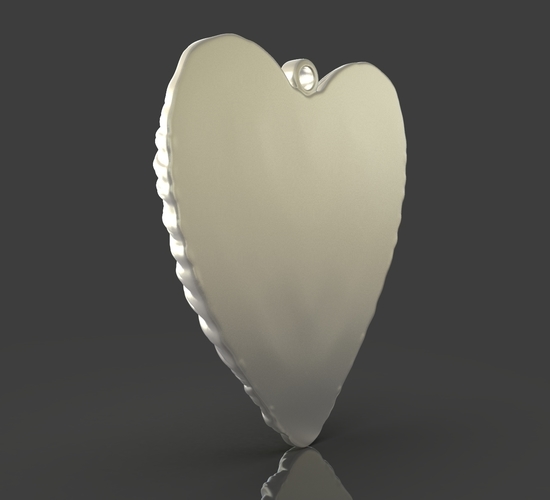 Jewelry Vampire Heart Pendant 3D Print 243664