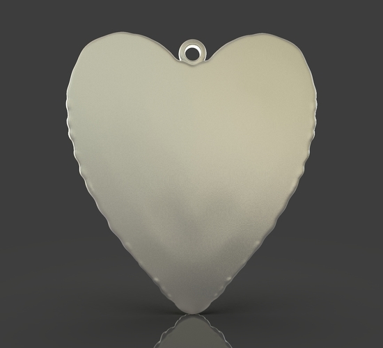Jewelry Vampire Heart Pendant 3D Print 243665