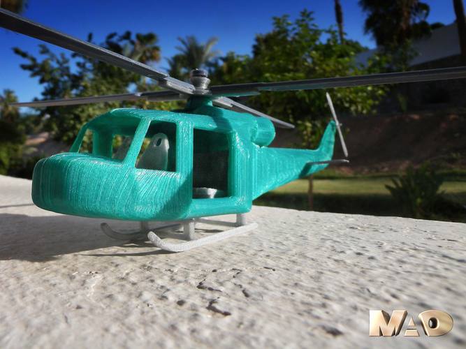 army chopper 3D Print 24367