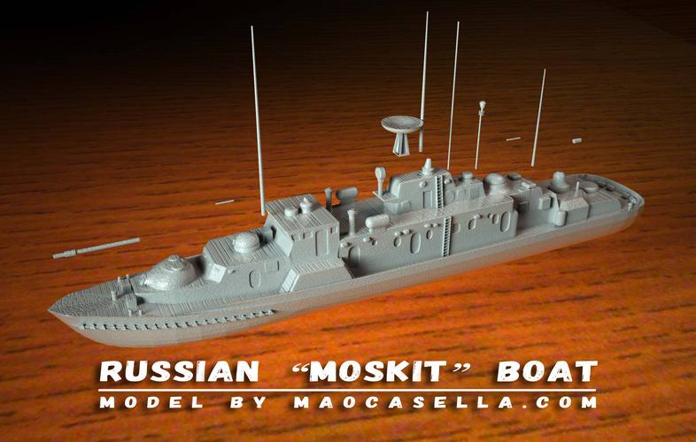 russian "moskit" boat 3D Print 24372