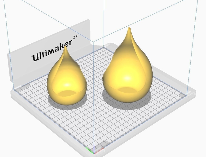 Teardrops Tealight Candle Holder 3D Print 243746