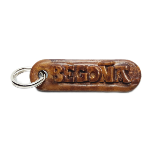 BEGOÑA Personalized keychain embossed letters 3D Print 243758