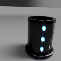 Pen holder calendar with LED - Thumbnail 3