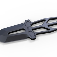 Small ETI AKULA Dagger 3D Printing 243899