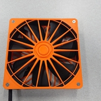 Small 140mm Fan Grill, Racing Style 3D Printing 243940