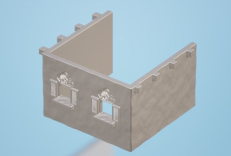 modular arabic building set II (stl file)  3D Print 243984