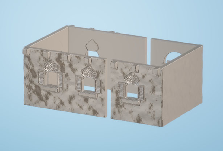 modular arabic building set II (stl file)  3D Print 243986