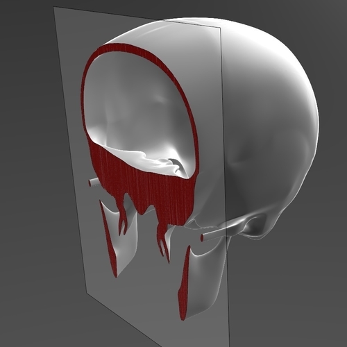 Human Skull model M3P1D1V1Skull 3D Print 244032