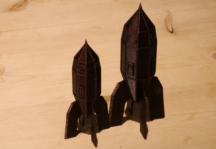 Steampunk Rocket 3D Print 244052