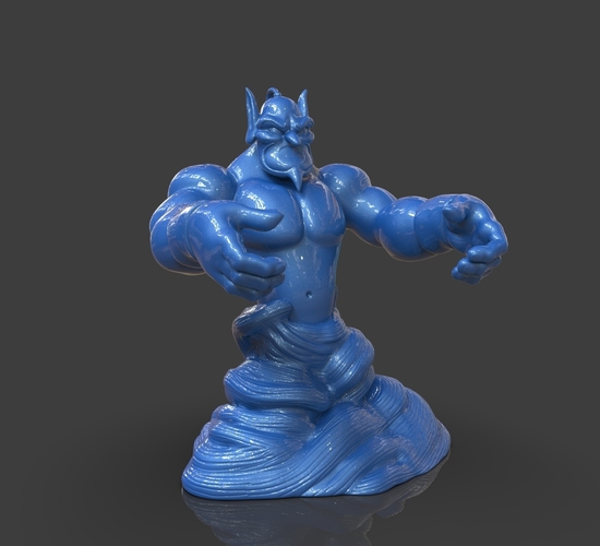 Aladdin's Genie Evil Mode (One Piece) 3D Print 244090