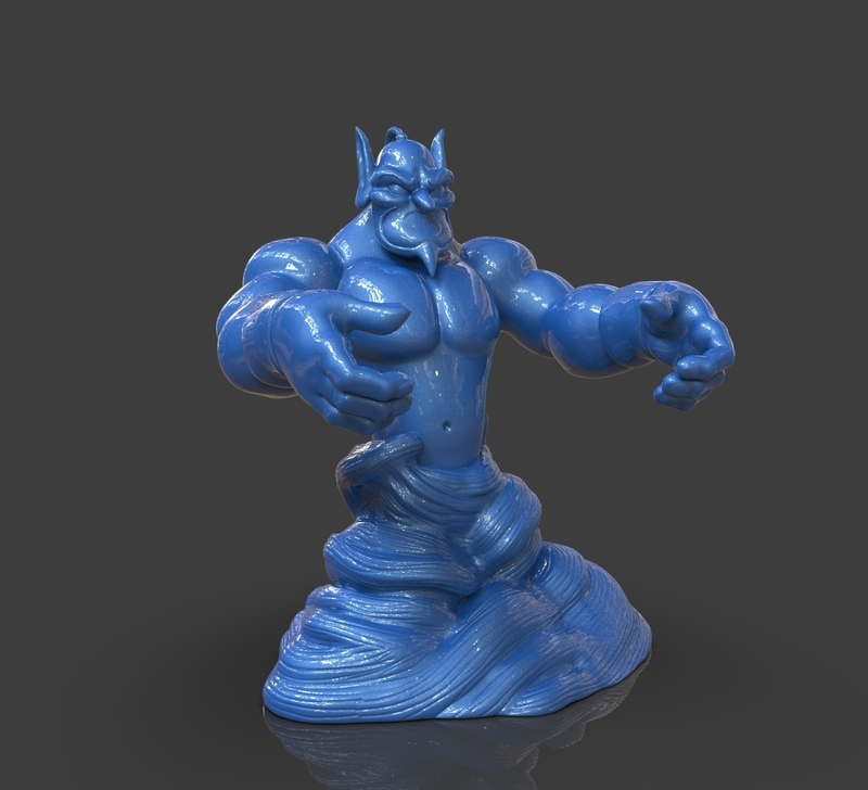Aladdin's Genie Evil Mode (One Piece)