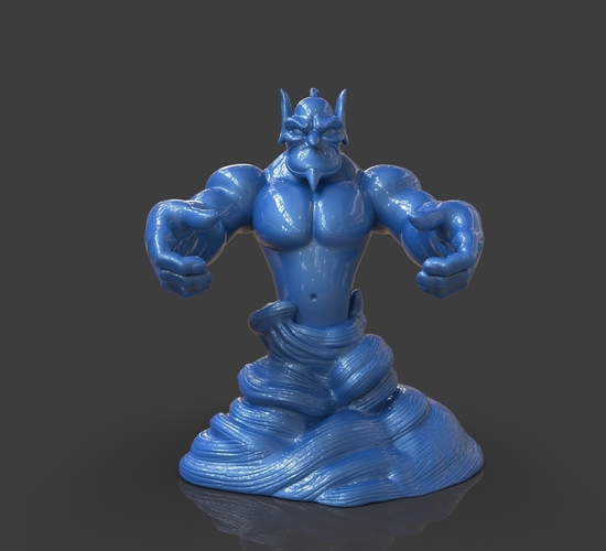 Aladdin's Genie Evil Mode (One Piece) 3D Print 244091